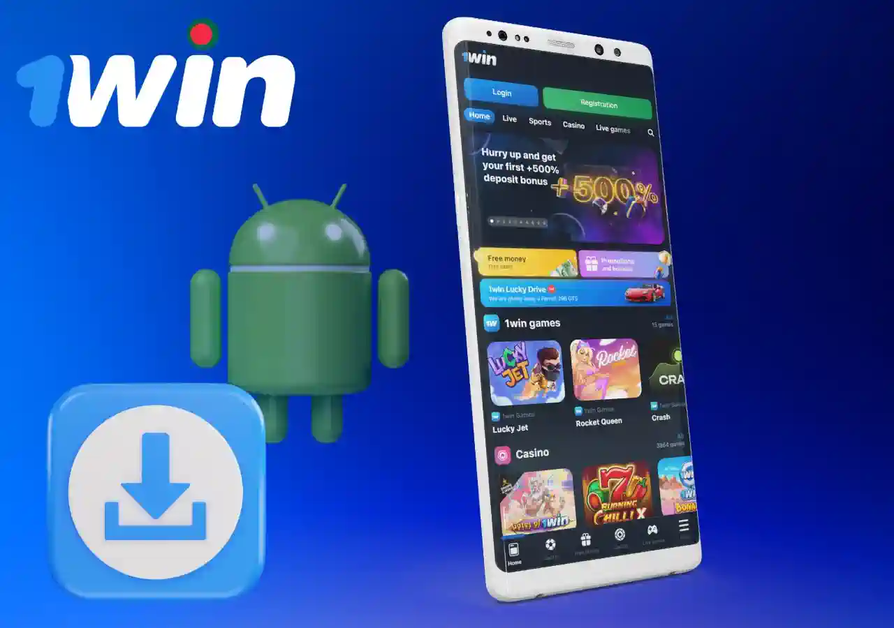 Download 1win apk on Android