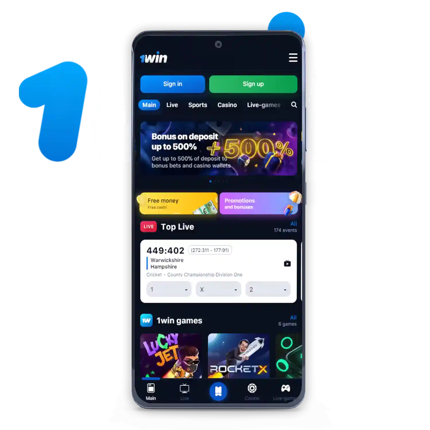 1win app in Bangladesh