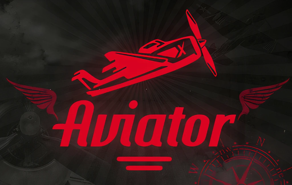 1win Aviator game visual with a red airplane flying from clouds in front of a smartphone betting interface on a transparent-style background.